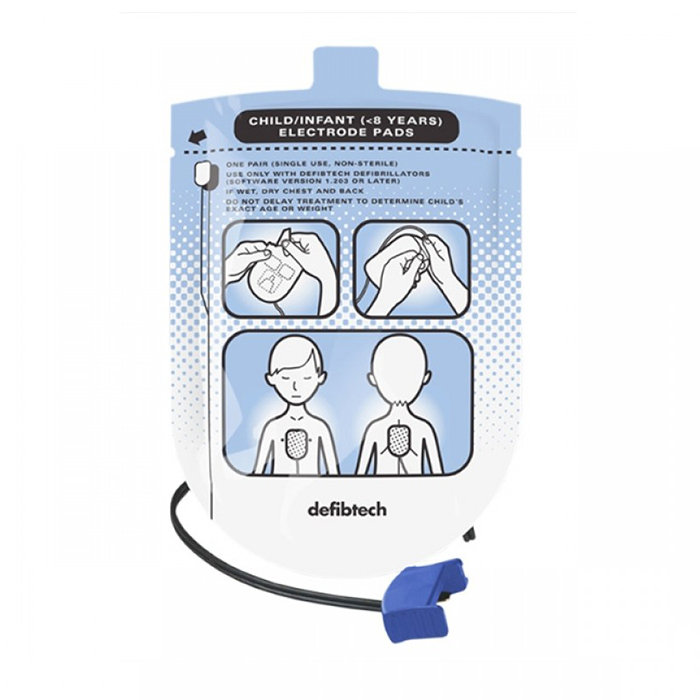 Defibtech Lifeline Pediatric AED Replacement Pads Supplier in Dubai UAE